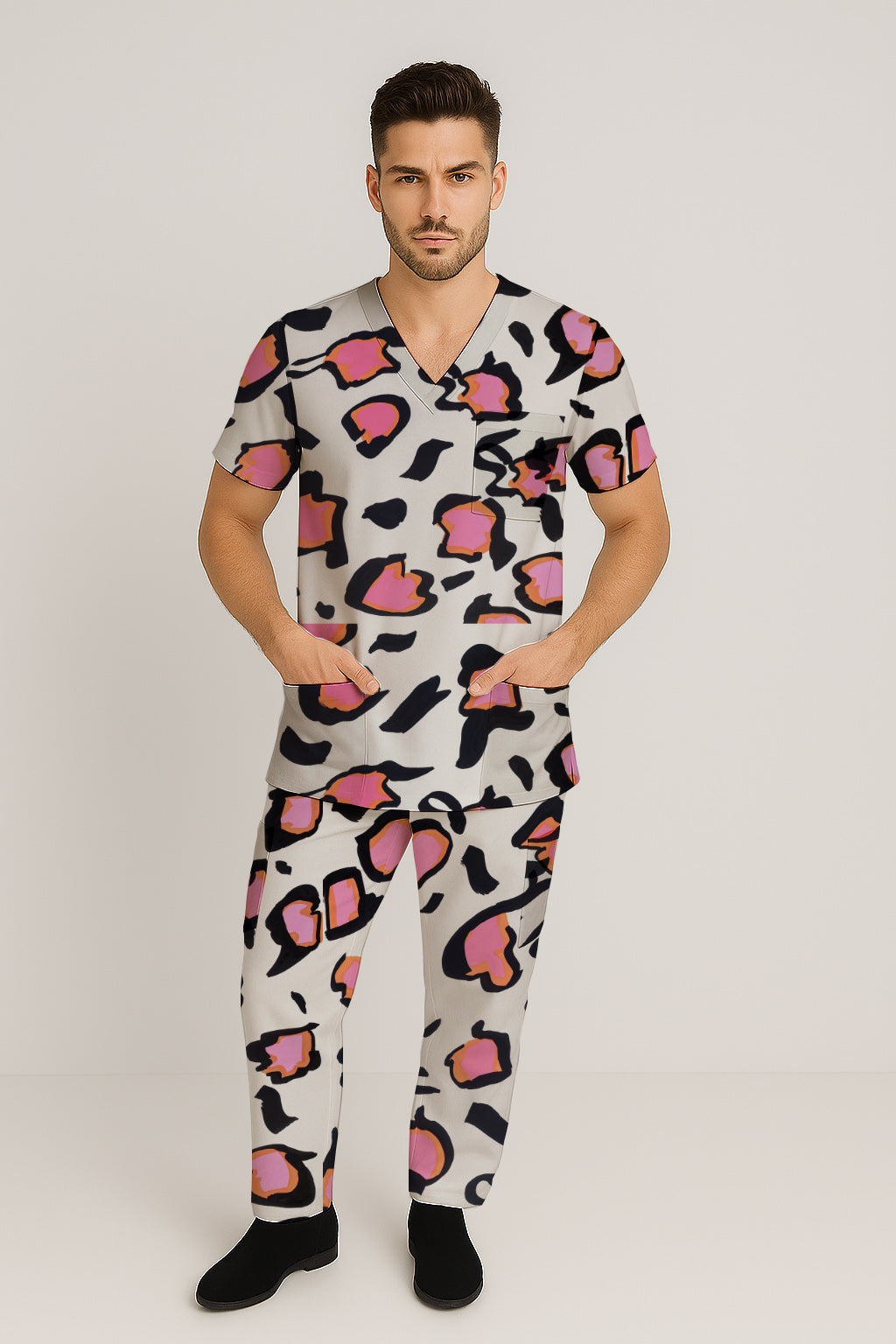 Men’s Scrub Set - Top and Pants -Debbie Jubrail