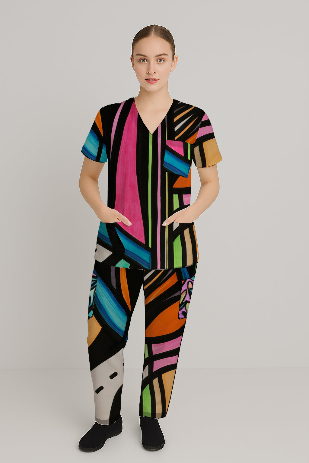 Women’s Scrub Set - Top and Pants -Debbie Jubrail