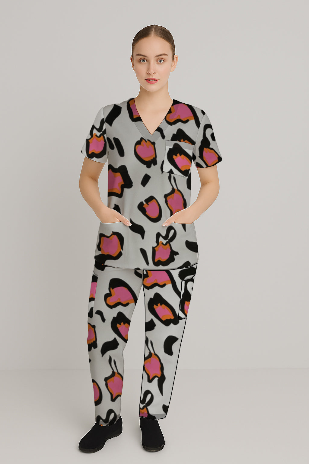 Women’s Scrub Set - Top and Pants -Debbie Jubrail