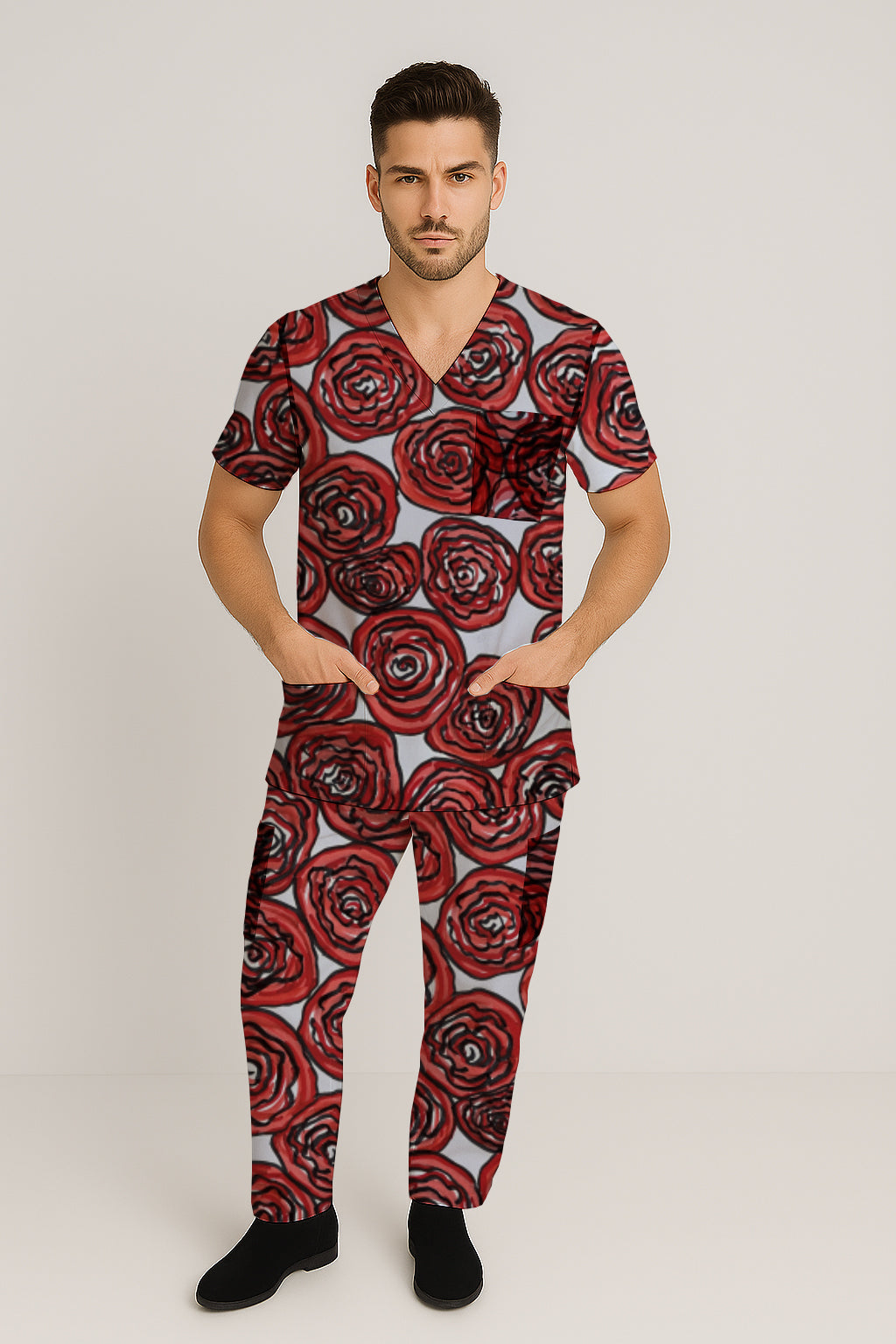 Men’s Scrub Set - Top and Pants -Debbie Jubrail