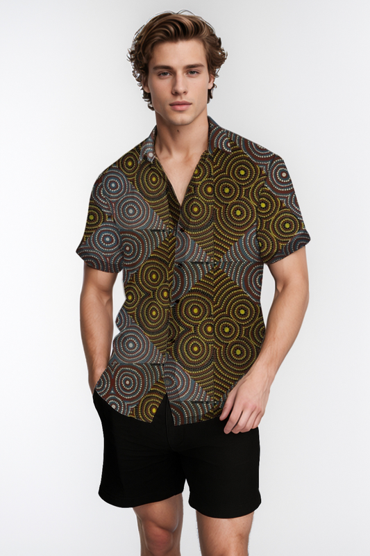 Aboriginal art shirt 