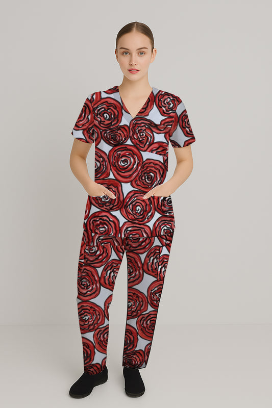 Women’s Scrub Set - Top and Pants -Debbie Jubrail